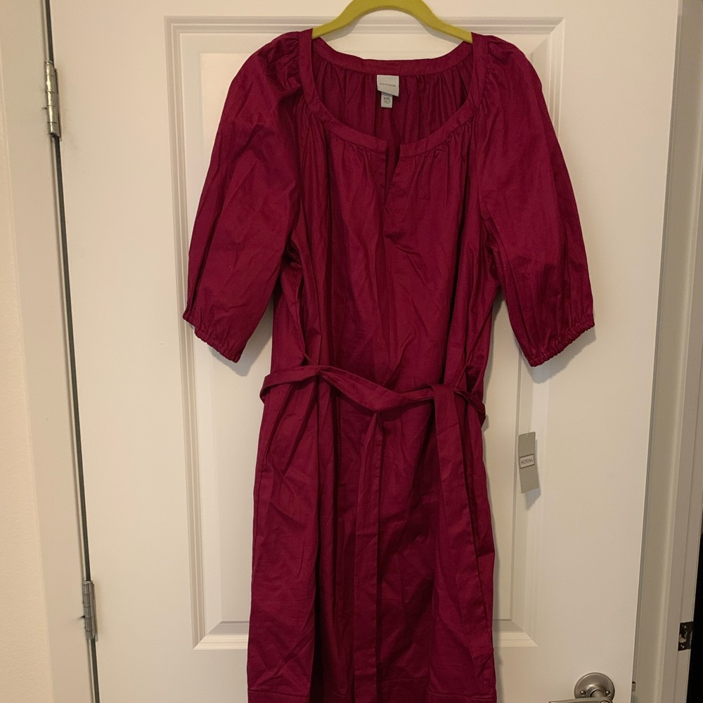 Pink Merona Dress that Ties at Waist XXL